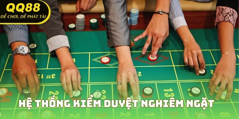 Hệ thống kiểm duyệt nghiêm ngặt nhằm ngăn gian lận